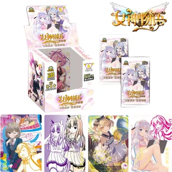 Pôvodné Bohyne Príbeh Zbierky Karty Anime Roztomilý Sexy Girl Party Hra Zriedkavé Znaky Anime Flash Karta pre Deti Hračka Dary