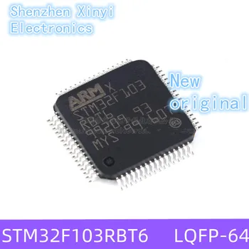 Zbrusu Nový, Originálny 32F103RBT6 STM32F103RBT6 STM32F103RB LQFP-64 ARM Cortex-M3 32-bitový mikroprocesor MCU