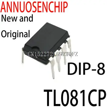 100KS Nové a Originálne TL081 DIP-8 TL081CP