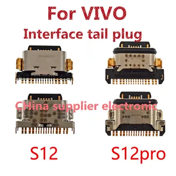 10pcs-100ks Pre VIVO S12 S12Pro chvost pripojte telefón vstavaný USB nabíjania rozhranie zásuvka