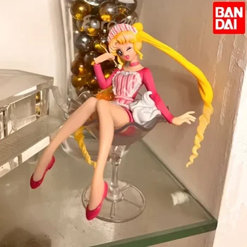 12cm Anime Sailor Moon Údaje Tsukino Usagi Pvc Akčná Figúrka Kawaii Roztomilý Sochu Zberu Model Hračka pre Deti Vianočné Darčeky