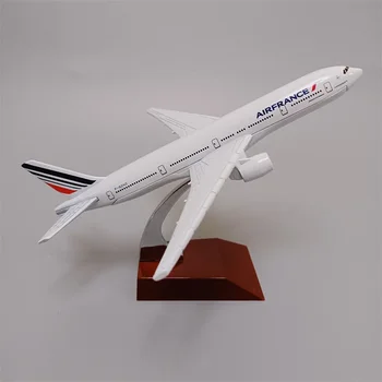16 cm Zliatiny Kovov Air France Airlines Lietadlo Model Francúzsko Boeing 777 B777 Dýchacích ciest Rovine Model Postaviť Lietadlo Deti Darčeky