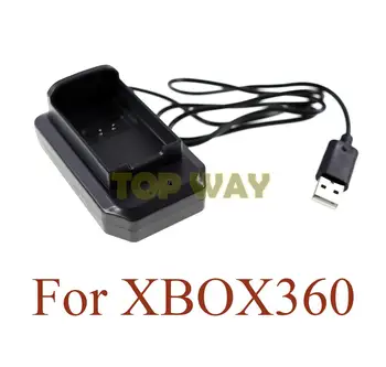 1PC Nahradenie Bezdrôtový ovládač Batérie Nabíjanie USB Nabíjačka DockStation pre Xbox360 Vysokej Kvality