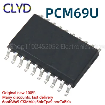 1PCS/VEĽA Nových a Pôvodných PCM69U AU BU digital-to-analog converter PCM69 čip SOP20 balík