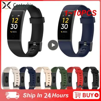 1~10PCS pre ID115 Plus potítka Popruh Náhradné Silikónové Watchband Smart Hodinky, Náramok Drop Shipping