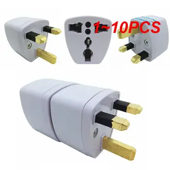 1~10PCS Univerzálny Konektor Nabíjačky Prenosné All-in-one Travel Adaptér Plug British Standard Converter Sieťovej Zásuvky Zásuvky