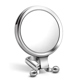 2/5/10X Svetlé Zväčšovacie make-up Zrkadlo Ručné Toaletné Zrkadlo Sklopné Ručné Zrkadlo Vreckové Zrkadlo Kompaktné Zrkadlá tvoria Nástroje