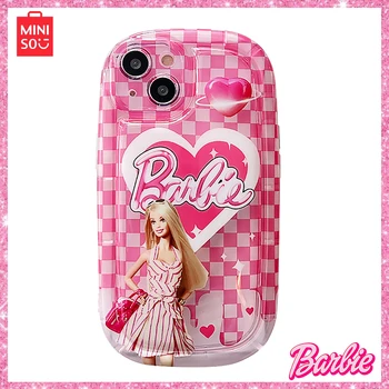 2023 Miniso Tvorivé Barbie Princezná Dievčenskú Ružovú Iphone1412Promaxxr1311Xs Soft Shell All Inclusive Dievčatá Vianočný Darček K Narodeninám