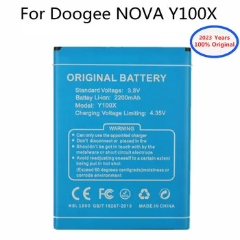 2023 rokov 2KS Nové Originálne Batérie Pre DOOGEE NOVA Y100X Batérie 2200mAh Záložnej Batérie Na Sklade, Rýchle dodanie