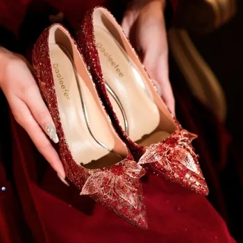 2024 Nové Letné dámskej Módy Farbou Svadobné Bodce Vonkajšie Bežné Pohodlné Šaty dámske Topánky Zapatillas Mujer