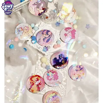 24 Štýly Môj Malý Pony Odznak Anime Kreslený Obrázok Brošňa Študent Oblečenie Taška Dekor Príslušenstva Dieťa Dievča Zbierať Vynikajúci Darček