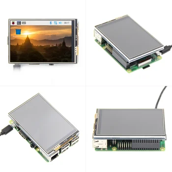 3,5 Palcový TFT LCD Displej Dotykovej Obrazovky Monitora Pre Raspberry Pi 3 2 Raspberry Pi Model B 1 Model B 480x320 RGB Pixelov