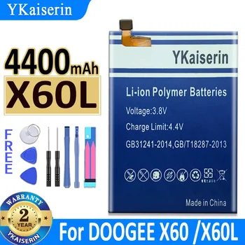 4400mAh YKaiserin Batérie Pre DOOGEE X60/X60L Bateria