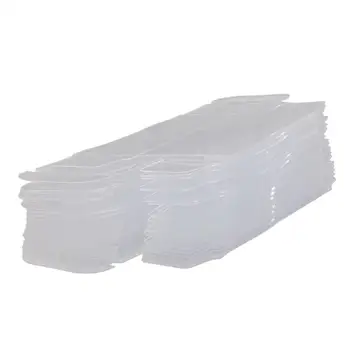 50Pcs PVC Jasné Box Ochranné puzdro pre Bábiky Miniatúrne Figúrky Akčné Figúrky Suvenírov Ochrany Skladovanie a Organizovanie