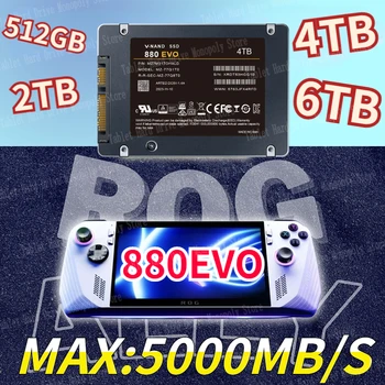 880 EVO Internej jednotky ssd (Solid State Drive) Pevný Disk SSD 2,5 Palca Sata III 4TB Disk SSD Pevný Disk pre Prenosné Mikropočítačový Ploche PS5