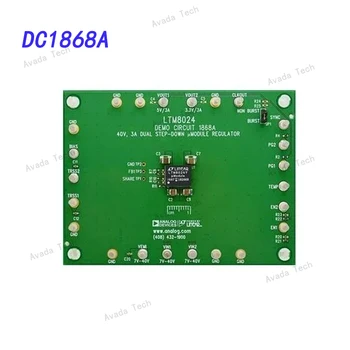 Avada Tech DC1868A Power Management IC Vývojové Nástroje LTM8024 DemoBoard,40Vin Dual3.5A uModule