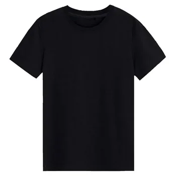 B8078 Slim T-Shirt Mužov Obyčajný Čaj Štandardné Prázdne T Tričko Black White Tees Top Nové