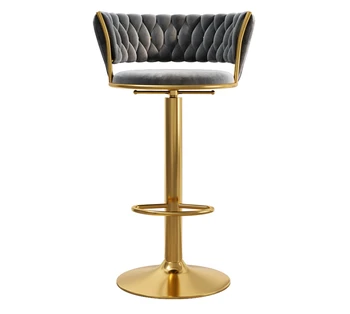Bar stoličky zdvíhanie a rotujúce domácnosť svetlo luxus pre moderný minimalistický opierkou pokladničné krásy vysoká stolička