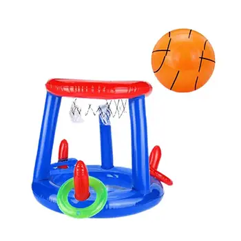 Basketbalová Obruč Na Bazén Nafukovací Bazén Basketbal Cieľom Hry Nafukovacie Vodné Hoop Hry S Vodou Basketbalová Obruč 1