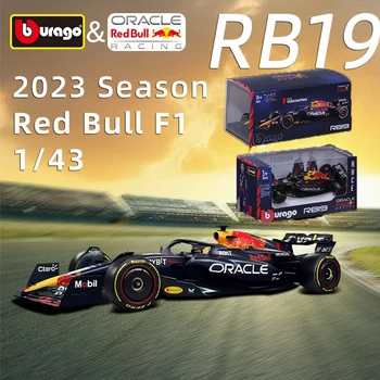 Bburago 1:43 Red Bull Racing RB19 F1 #1 Verstappen #11 Model Vozidla Pravidelnej Verzia 2023 Perez Zliatiny Auto Vzorec Die Cast Hračka