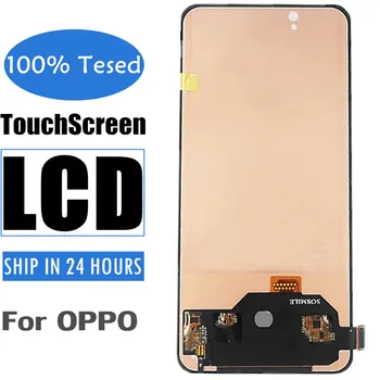 Black Mobil Kompletný LCD Displej Pre OPPO Reno TFT Displej Mobilného Telefónu Dotykový Panel Digitalizátorom.