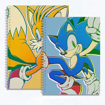 Cartoon Hard Shell Pribrala Sketchbook Sonic The Hedgehog Okolité Vysoké hodnoty B4/A4/8K Sketchbook Študentov Základných Škôl
