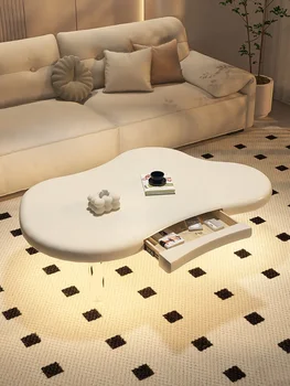 Cloud tabuľka špeciálne tvarované B&B obývacia izba, transparentné akrylátové Nordic nízky stolík