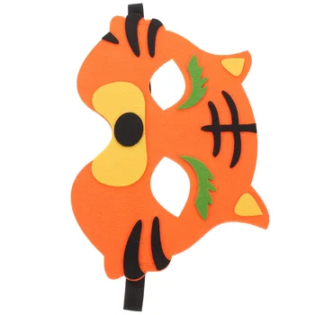 Cosplay Tiger Mask Polovicu Tváre Masky Zvieracie Masky Cítil Maska Halloween Cosplay Maska Prop