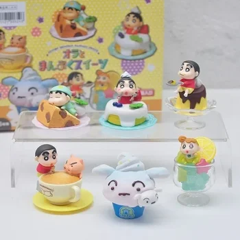Crayon Shin-chan Dim Sum Lete zmrzlinu Hračky Xiaobai Hand-made Okra Model Tortu Dekorácie Na Vianoce, Narodeninové Darčeky