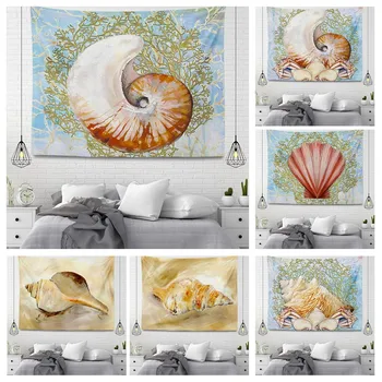Dekorácie estetika domov gobelín príslušenstvo visí veľký textílie jeseň minimalistický spálni koberec podmorský svet