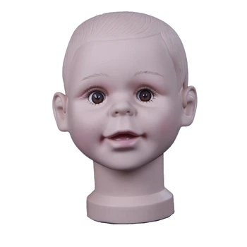 Detské Textúrou Model Hlavy Sa Používajú Na Parochňu odbornej Prípravy, A Doll Hlavy Sa Používajú Na výrobu Tváre make-up Parochne