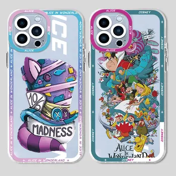 Disney Alice in Wonderland Telefón puzdro pre Samsung Galaxy A23 A33 A53 A13 A73 A72 5G A32 A52s A21s A52 A42 A12 A22 Kryt