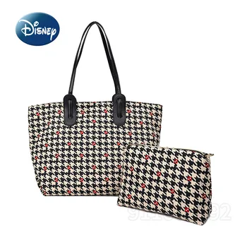 Disney Mickey Nové dámske Kabelky, Luxusné Značky Pôvodný 2-Dielna Sada pre Ženy je Taška Veľká Kapacita Cartoon Módne Tote Bag