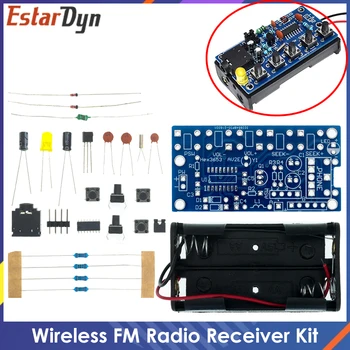 DIY Elektronické Stavebnice Bezdrôtový Stereo FM Rádio Prijímač, Modul PCB 76MHz-108MHz DC 1.8 V-3.6 V