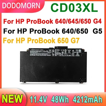 DODOMORN Nový Notebook Batérie CD03XL Pre HP ProBook 640 G4/645 G4/650 G4/640 G5/650 G5/650 G7 HSTNN-UB7K HSTNN-LB8F HSTNN-IB813