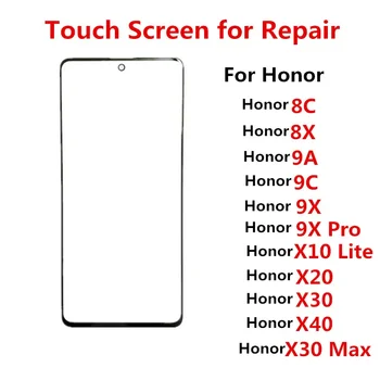 Dotykový Displej Pre Huawei Honor 8C 8X 9A 9C 9X 10X Pro Lite X20 X30 Max X40 Predný Panel LCD Displeji Sa Sklo Opraviť, Vymeniť Súčiastky