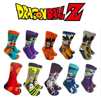 Dragon Ball Son Goku Ponožky Muži Ženy Anime, Komiksu, Hip Hop Skateboard Ponožky Osobnosti Bežné Bavlna Dlhá Ponožka Priedušné Ponožky