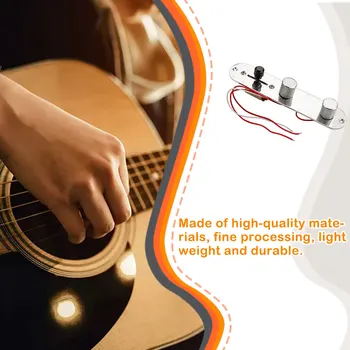 Elektrická Gitara Ovládací Panel Modifikované Zložky Odbornej String Nástroj Gitary Prewired Ovládanie Dosky
