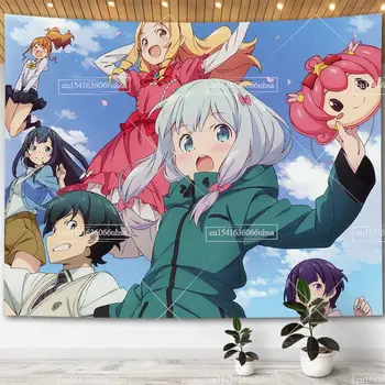 Eromanga Sensei Stene Visí Gobelín Roztomilé Anime Tapestrys Domáce Dekorácie Na Stene Visí Teen Miestnosti Dekorácie Pozadí Utierky