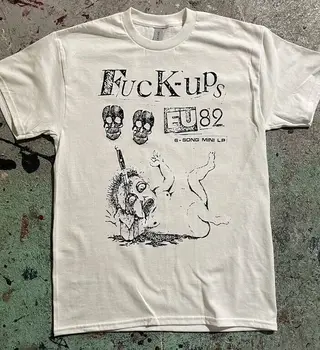 F-Ups kapela Tričko, punk rokc kapela t-shirt, darček pre fanúšikov, bavlna t-shirt TE5669