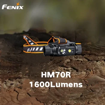 Fenix HM70R Typ-C Nabíjateľná Svetlometu 1600Lumens Triple Zdroj Svetla v Širokom rozsahu osvetlenie S 18650 Batérie LED Svetlomet