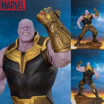 Film Avengers Thanos Scény Ručné Model Zničenie Scény Marvel Hrdinu Dekorácie Socha Údaje Darček K Narodeninám