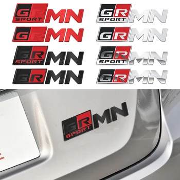 GR Šport MN GRMN Logo Auta Blatník batožinového priestoru Odznak Znak Nálepka Pre Toyota GR Gazoo Racing Supra Corolla Časti Šport 86 Yaris Grmn