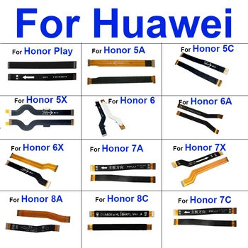 Hlavný Konektor základnej Dosky Flex Kábel Pre Huawei Honor 5C 7A 8A Pro 6 5A 5X 6X 8C 7C 7X AUM-L41 8C 8X Doske Flex Časti pása s nástrojmi