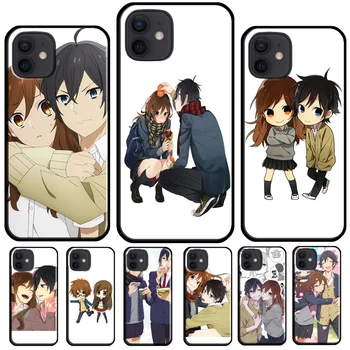 Horimiya Hori Kyouko Miyamura Izumi Telefón puzdro Pre iPhone 15 12 11 14 Pro Max 13 Mini 7 8 Plus SE 2020 XR X XS Max Zadný Kryt
