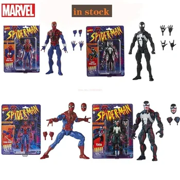 Hottoys Marvel Legendy Retro Spider Man 6 Palcový Jed Akcie Obrázok Sdcc Limited Edition Jed Údaje Collectibl Model Hračky Darček