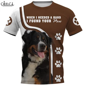 HX 2021 Najnovšie Populárne Bernese Mountain Dog T Shirt 3D Tlač Muži Ženy Móda Harajuku Streetwear Topy, Šaty, Drop Shipping