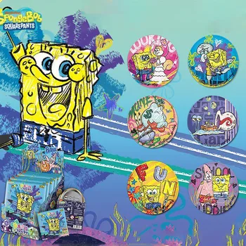 Kawaii Spongebobs Patrick Star Squidward Chápadlá Cartoon Podvodné Graffiti Odznak Anime Plyšové Hračky pre Dievčatá Darček k Narodeninám