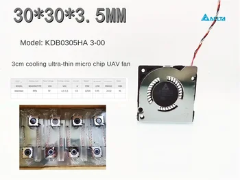 KDB0305HA3-00 5V 3 CM odvod tepla 3003 ultra-tenké mikročip drone notebook turbínový ventilátor