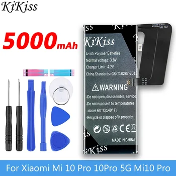 KiKiss 5000mAh Batérie BM4M pre Xiao Mi 10 Pro 10Pro 5G Mi10 Pro Mi10Pro Náhradné Batérie BM 4M BM-4M